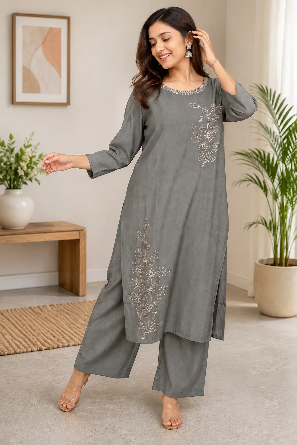 Gray 2 pc set